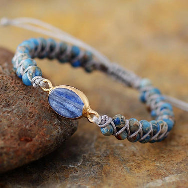 The Small Victory Braided Macrame Jasper Bracelet-Your Soul Place